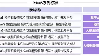 中国信通院发布 MaaS 六大标准，解决 AI 模型落地“最后一公里”难题