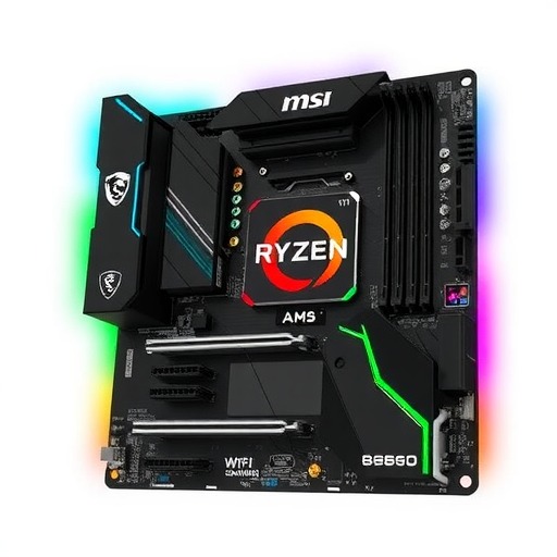 微星B850 GAMING PLUS WIFI PZ背插主板上市，畅享AM5平台