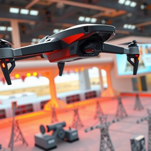 飞得更远，传得更清！当虹“天目”无人机伴侣，首次亮相大型电力