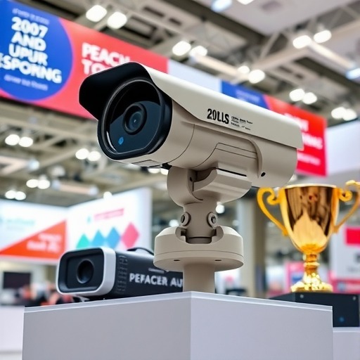 神眸双目枪球AOR电池云台机斩获安博会「金鼎奖」，以研极芯芯片创新监控新格局