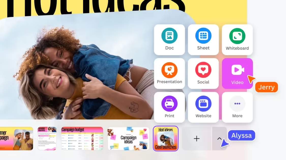 在线设计平台 Canva 新增多项 AI 技能：图片生成、互动编程、电子表格等