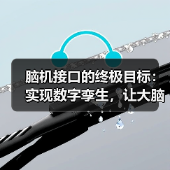 脑机接口的终极目标：实现数字孪生，让大脑连接未来