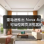 亚马逊推出 Nova Act:可操控网页浏览器的 AI智能体(图4) 亚马逊推出 Nova Act:可操控网页浏览器的 AI智能体(图4)