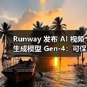 Runway 发布 AI 视频生成模型 Gen-4：可保持角色、场景高度一致性