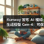 Runway 发布 AI 视频生成模型 Gen-4：可保持角色、场景高度一致性（图3）