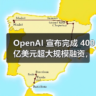 OpenAI 宣布完成 400 亿美元超大规模融资，估值达 3000 亿美元