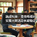 脑虎科技：柔性电极对实现大脑活动长期稳定具有重要意义