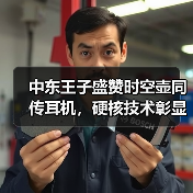 中东王子盛赞时空壶同传耳机,硬核技术彰显全球领先实力(图4) 中东王子盛赞时空壶同传耳机,硬核技术彰显全球领先实力(图4)