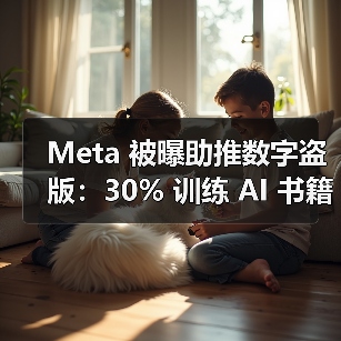 Meta 被曝助推数字盗版：30% 训练 AI 书籍遭二次传播（图3）