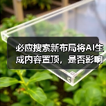 必应搜索新布局将AI生成内容置顶，是否影响信息浏览？