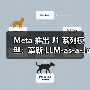 Meta 推出 J1 系列模型：革新 LLM-as-a-Judge，打造最强“AI法官”