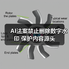 AI法案禁止删除数字水印 保护内容源头