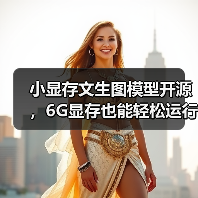 小显存文生图模型开源,6G显存也能轻松运行?(图4) 小显存文生图模型开源,6G显存也能轻松运行?(图4)