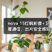 nova 15红枫影像+卫星通信，出片安全感双重升级（图2）