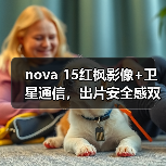 nova 15红枫影像+卫星通信，出片安全感双重升级