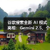谷歌搜索全新 AI 模式亮相：Gemini 2.5、个性化回答、深度搜索等