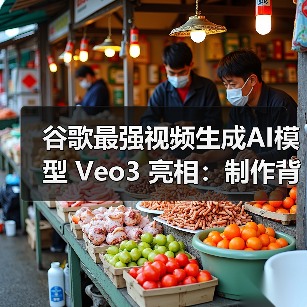 谷歌最强视频生成AI模型 Veo3 亮相：制作背景音、人物对话都不在话下（图3）