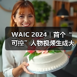 WAIC 2024｜首个“可控”人物视频生成大模型来了 分钟级人物视频AIGC一键生成
