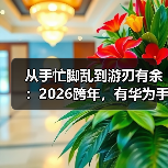 从手忙脚乱到游刃有余:2026跨年,有华为手机就够了(图2) 从手忙脚乱到游刃有余:2026跨年,有华为手机就够了(图2)
