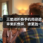三星阔折叠手机将迎战苹果折叠屏，谁更胜一筹？