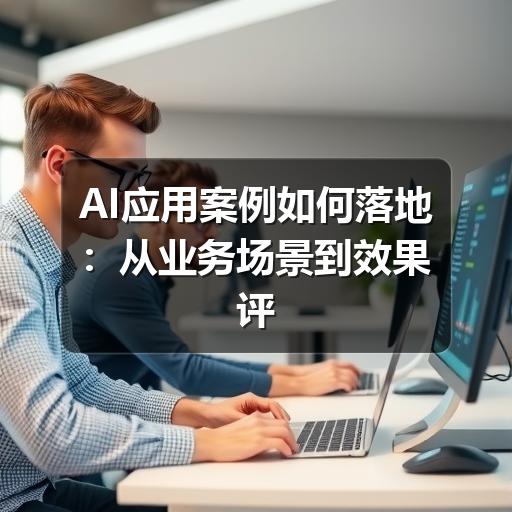 AI应用案例如何落地:从业务场景到效果评估的实用指南