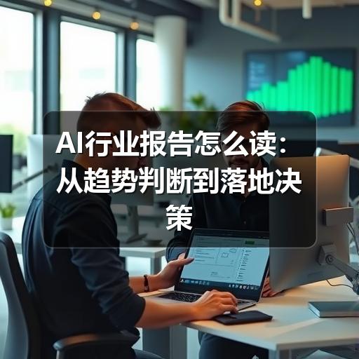 AI行业报告怎么读：从趋势判断到落地决策的实用指南