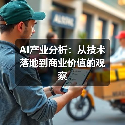AI产业分析：从技术落地到商业价值的观察方法