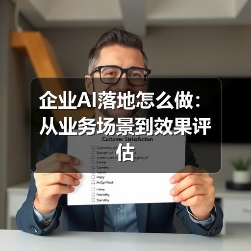 企业AI落地怎么做:从业务场景到效果评估的实操指南
