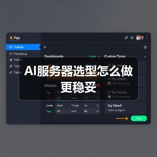AI服务器选型怎么做更稳妥