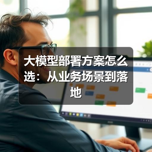 大模型部署方案怎么选：从业务场景到落地流程的实用指南
