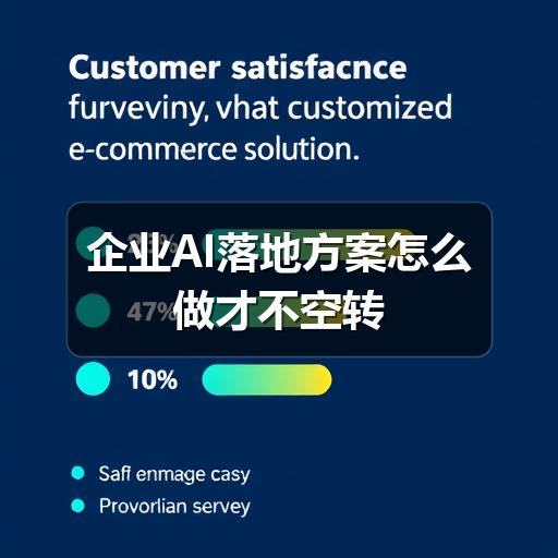企业AI落地方案怎么做才不空转
