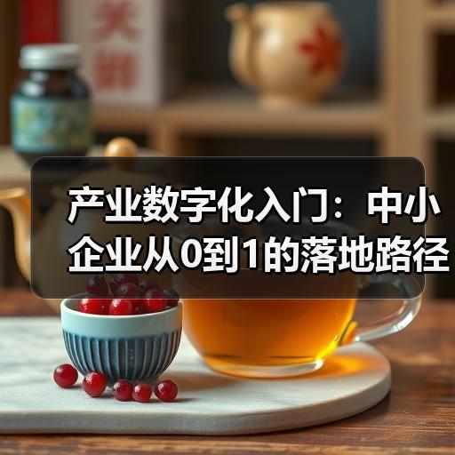 产业数字化入门：中小企业从0到1的落地路径拆解