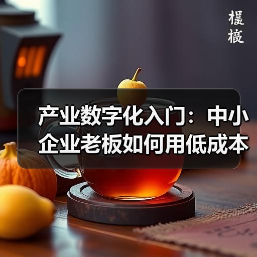 产业数字化入门：中小企业老板如何用低成本完成第一步改造