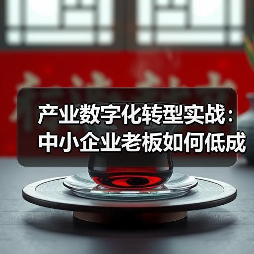产业数字化转型实战：中小企业老板如何低成本落地数据管理