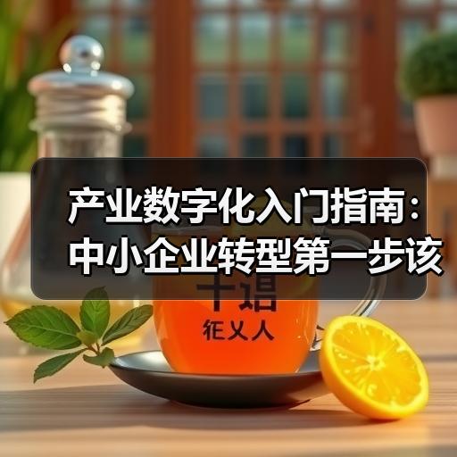 产业数字化入门指南：中小企业转型第一步该做什么