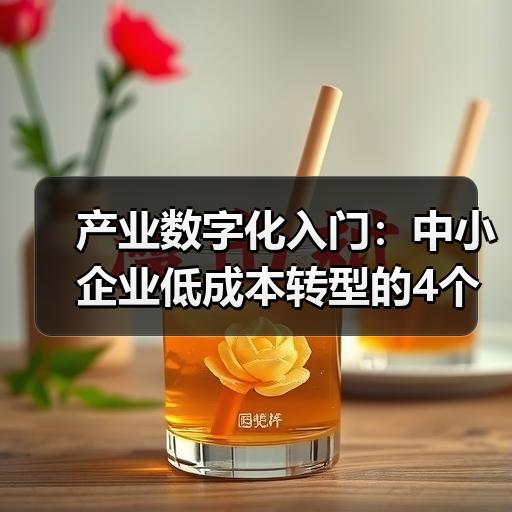 产业数字化入门：中小企业低成本转型的4个实操路径