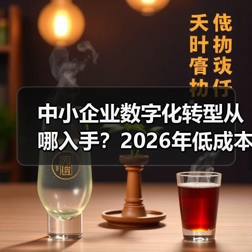 中小企业数字化转型从哪入手？2026年低成本启动路径拆解