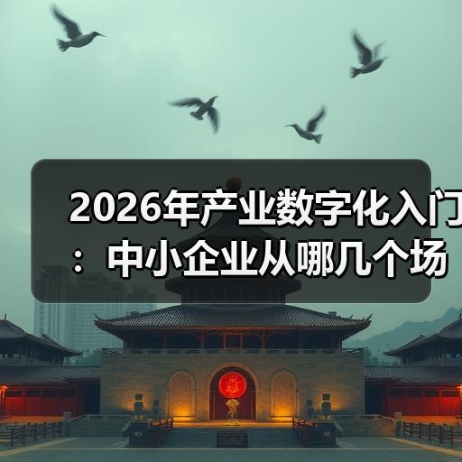 2026年产业数字化入门：中小企业从哪几个场景开始落地