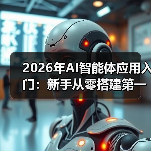 2026年AI智能体应用入门：新手从零搭建第一个智能体的完整路径